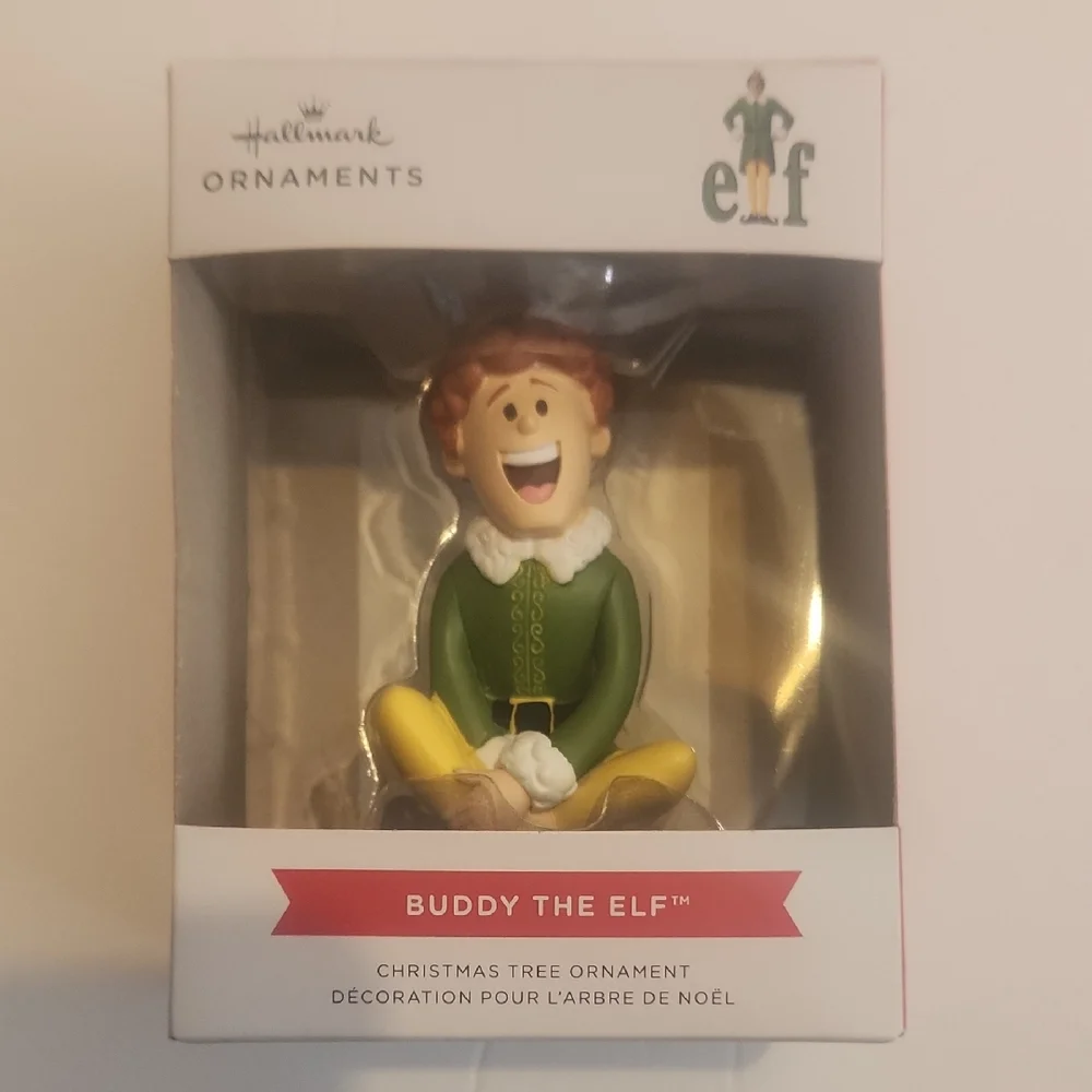 Hallmark Buddy the Elf Christmas Ornament New In Box